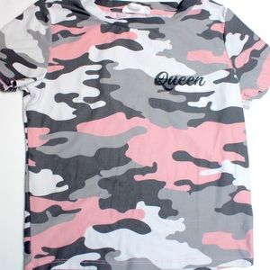 Urban Planet | Tight Camouflage Top